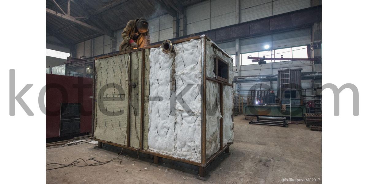 Отопительный котел на дровах